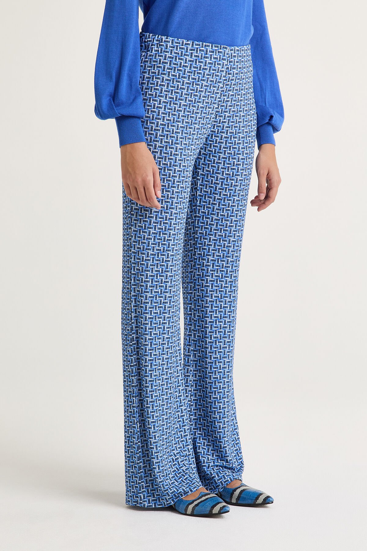 Maliparmi STONES JERSEY HOSE Blau JH400970656