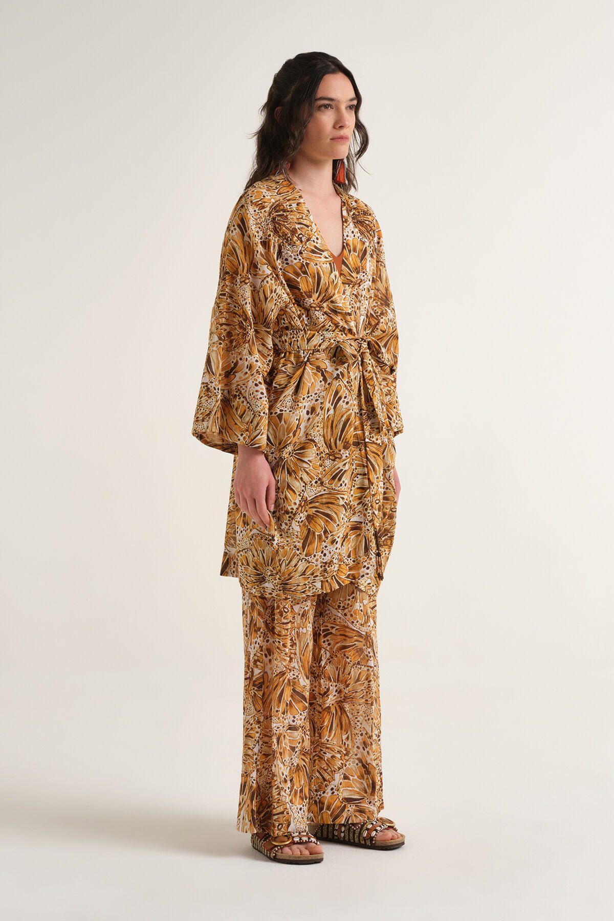 Malìparmi SWEET BUTTERFLY ROBE Cuir JF669615217