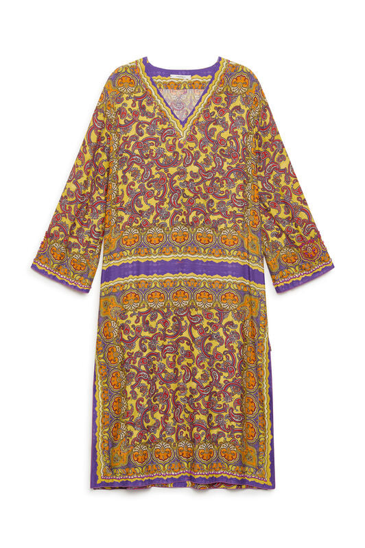 Malìparmi SUNSET PAISLEY DRESS Yellow JF672450662