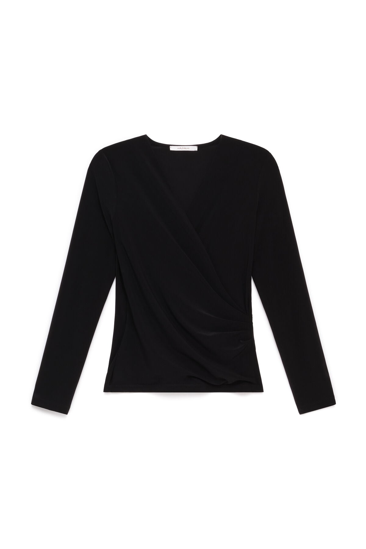Maliparmi TECNO JERSEY T-SHIRT Schwarz JK029770226 Maliparmi TECNO JERSEY T-SHIRT Schwarz JK029770226