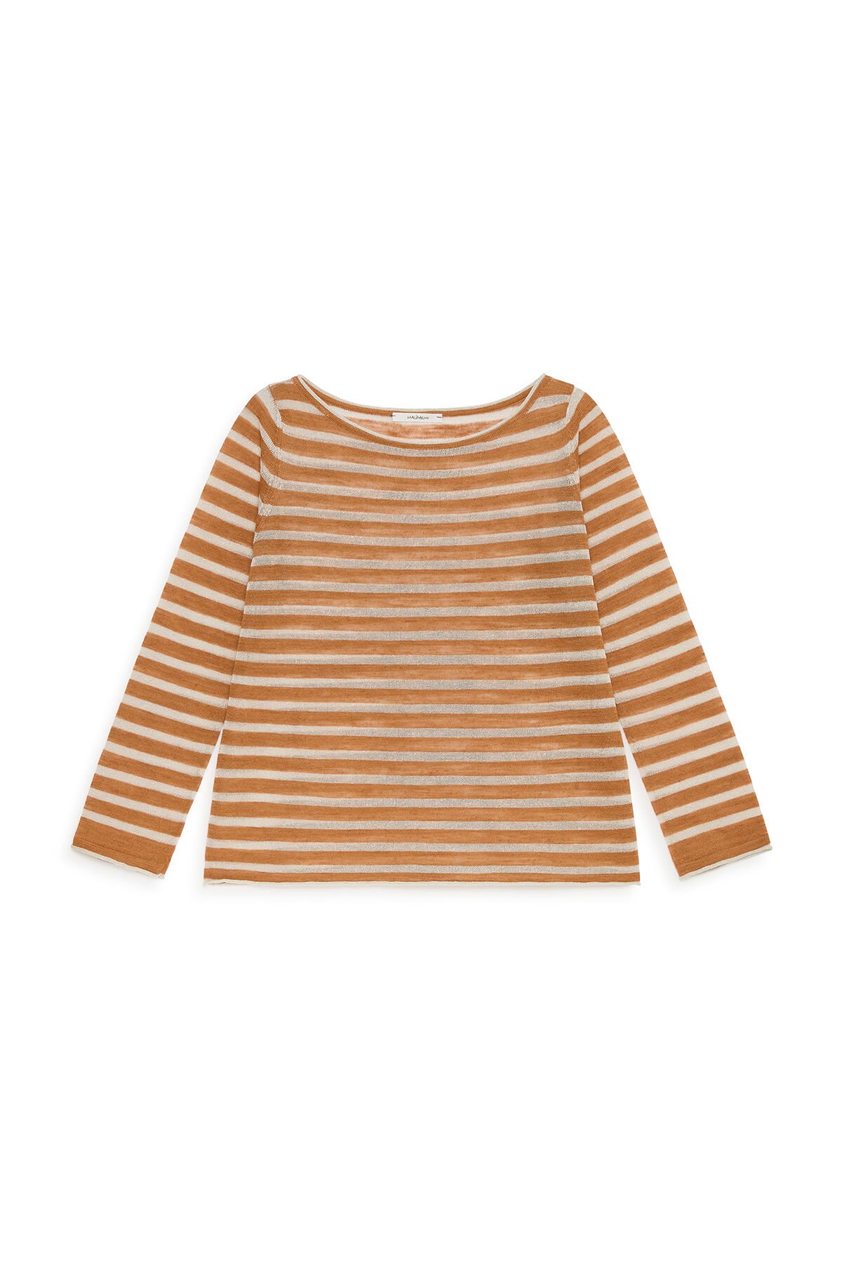 Malìparmi SUMMER LINEN SWEATER Camel JQ509178148 Malìparmi SUMMER LINEN SWEATER Camel JQ509178148