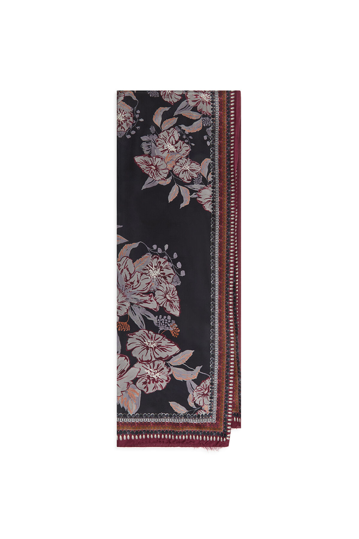 Maliparmi STOLA 70X200 COLLECTION PRINTS Nero IB020730123