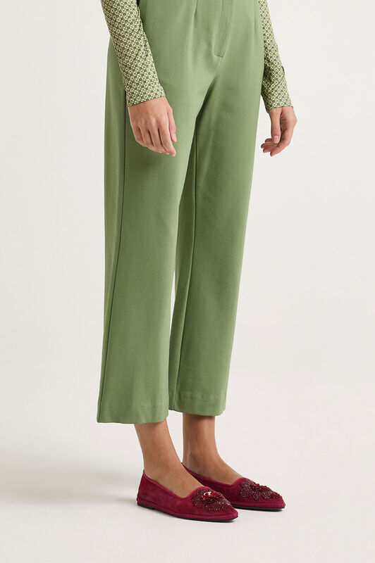 Maliparmi BABOUCHE-BIJOUX A PUNTA EMBROIDERED PASSION Bordeaux SB009501561