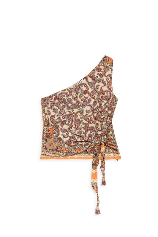 Malìparmi SUNSET PAISLEY TOP Beige JP555550662