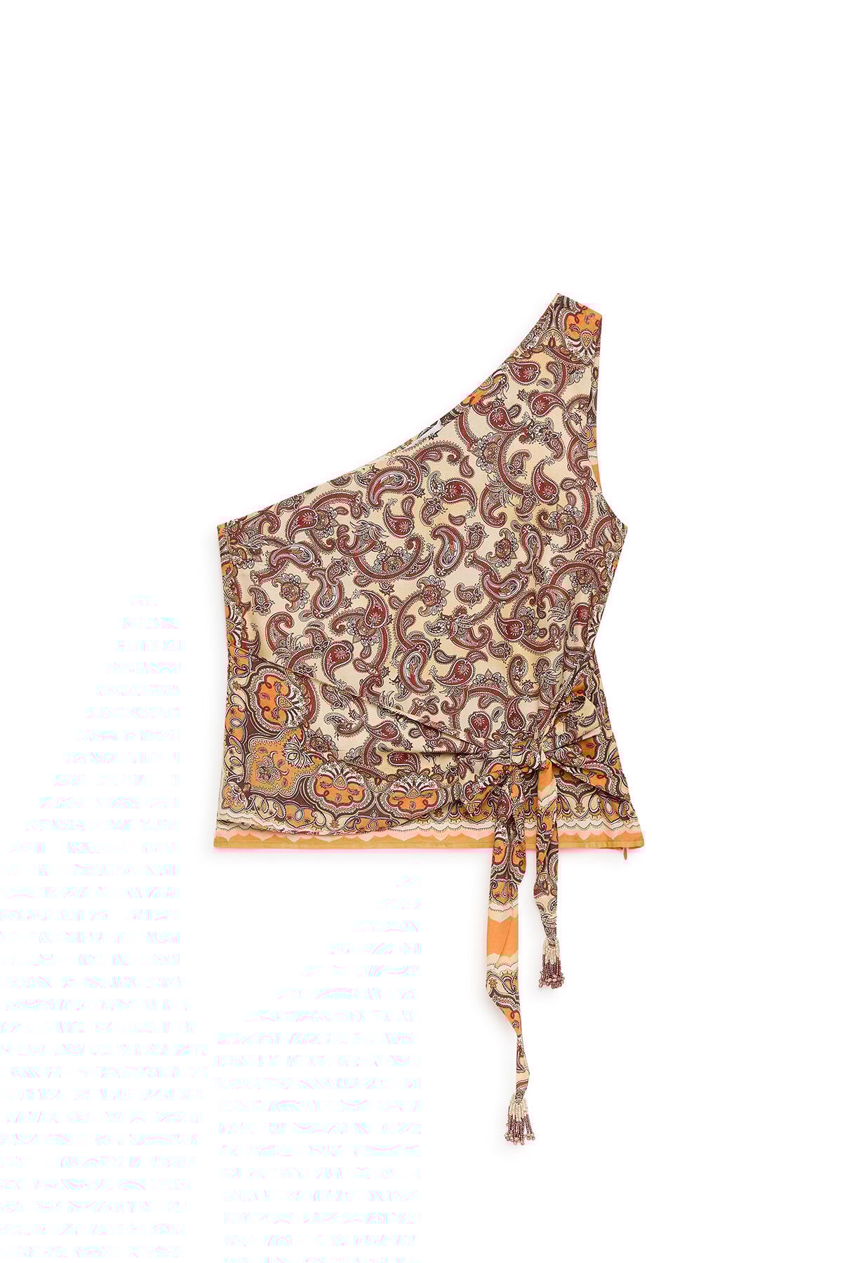 Malìparmi SUNSET PAISLEY TOP Beige JP555550662