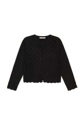 Maliparmi WINTER WAVE CARDIGAN Black JN371577102 Maliparmi WINTER WAVE CARDIGAN Black JN371577102