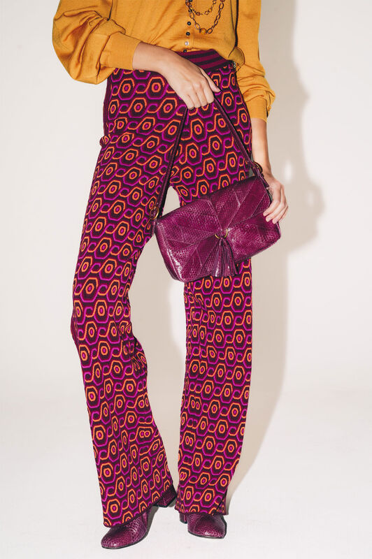 Maliparmi ROLLING CHAIN TROUSERS Dark Brown JH804978207