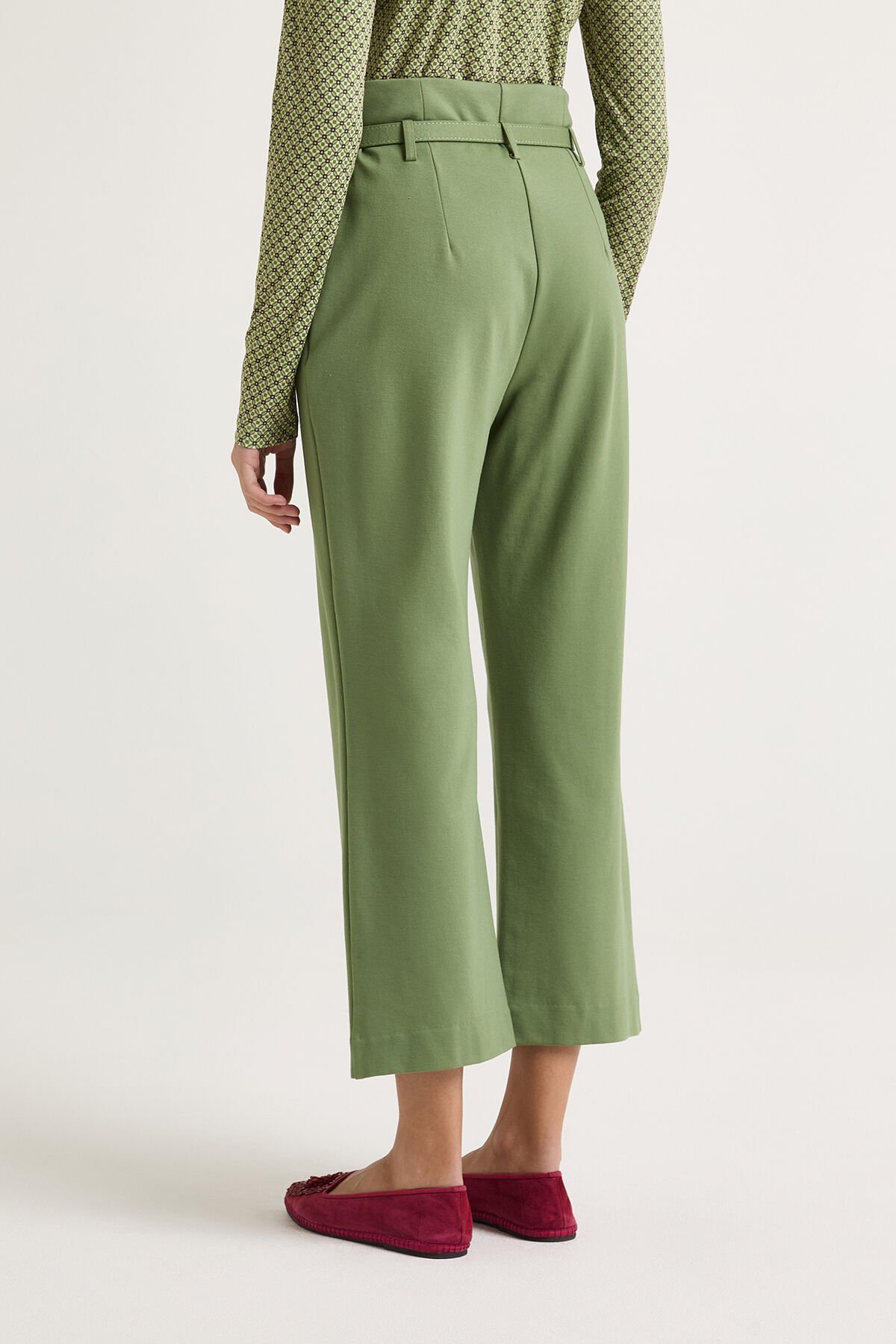 Maliparmi MILANO STITCHING TROUSERS Fern JH804350654