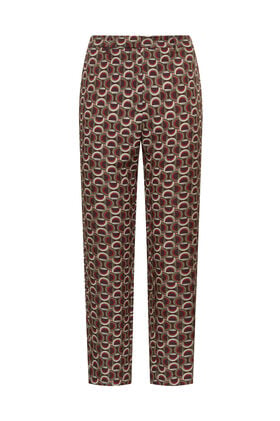 Maliparmi GRAPHIC ORBIT TROUSER Green JH801550687