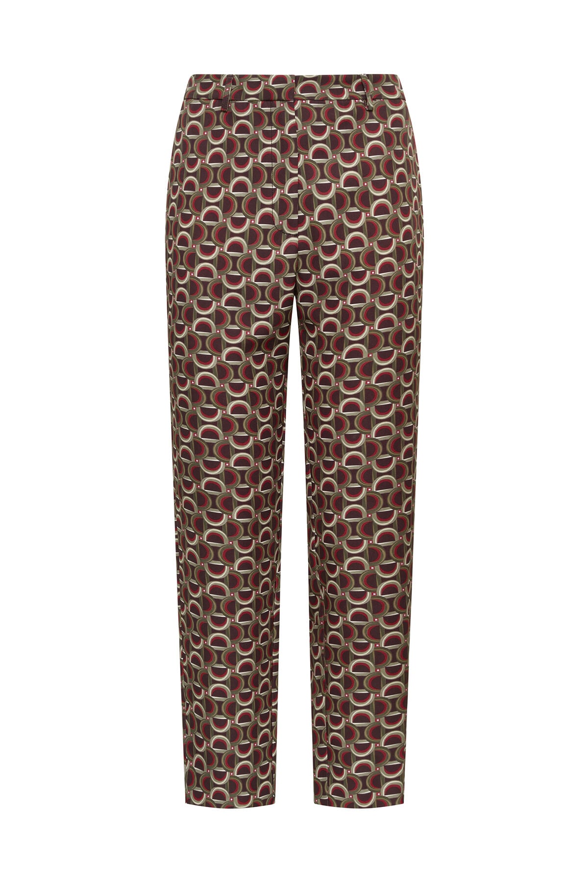 Maliparmi GRAPHIC ORBIT TROUSER Green JH801550687 Maliparmi GRAPHIC ORBIT TROUSER Green JH801550687