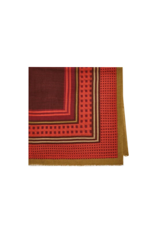 Maliparmi FOULARD 140X140 COLLECTION PRINTS Rosso IR002220199 Maliparmi FOULARD 140X140 COLLECTION PRINTS Rosso IR002220199