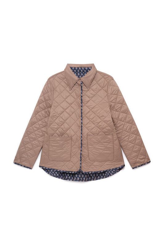 Maliparmi GIACCONE GEOMETRIC JACQUARD Blu JA536550678 Maliparmi GIACCONE GEOMETRIC JACQUARD Blu JA536550678