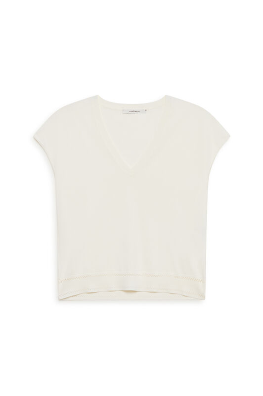 Malìparmi VISCOSE FRESH PULL Blanc Naturel JQ511877099