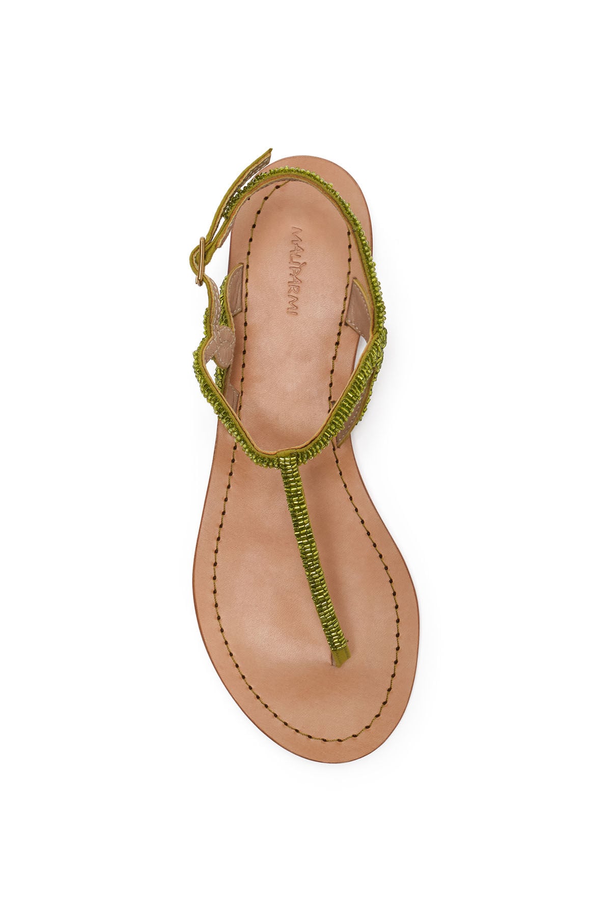 Malìparmi CUTS & BEADS SANDAL Pistachio SA006991069 Malìparmi CUTS & BEADS SANDAL Pistachio SA006991069