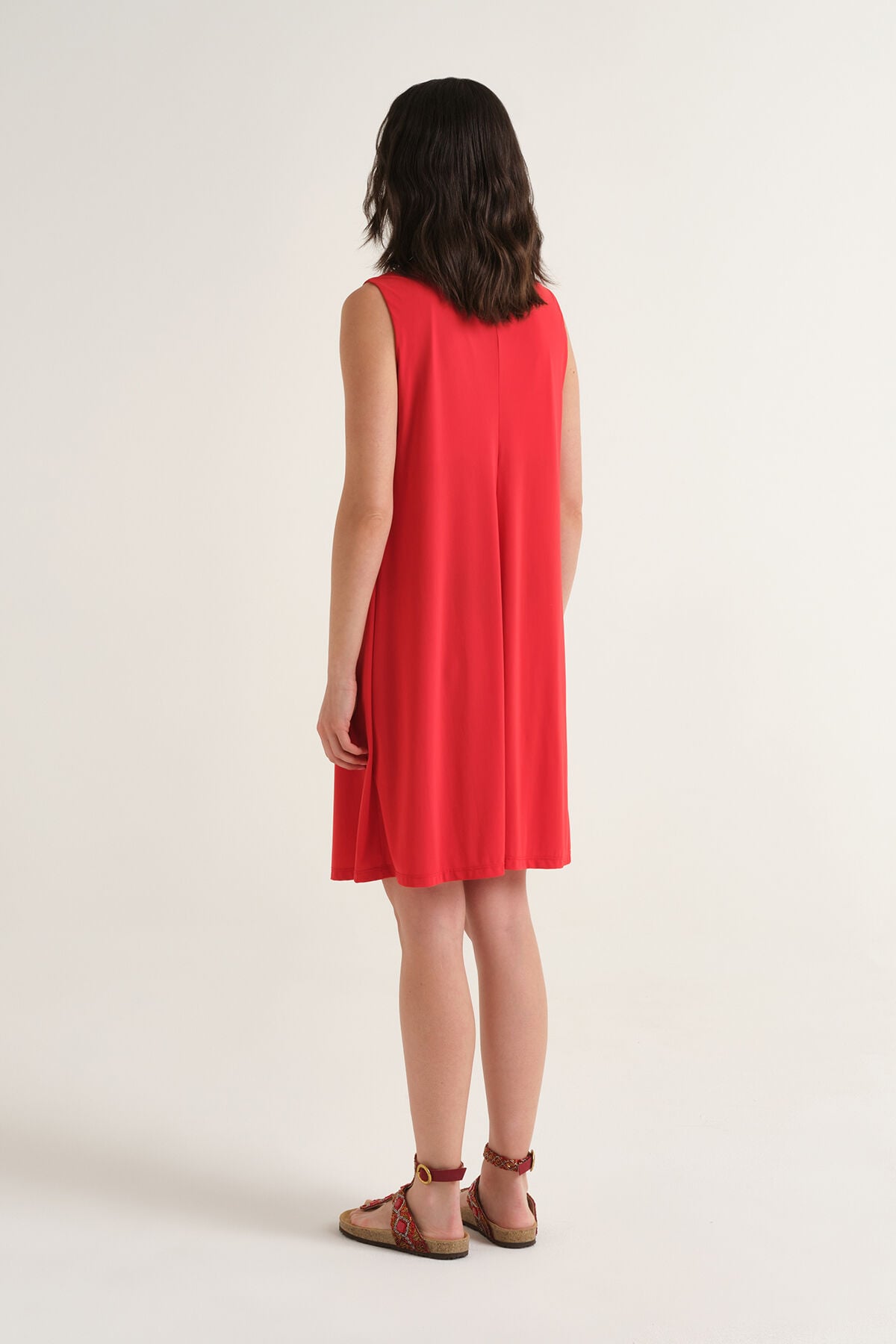 Malìparmi SOFT JERSEY DRESS Red JF671770210