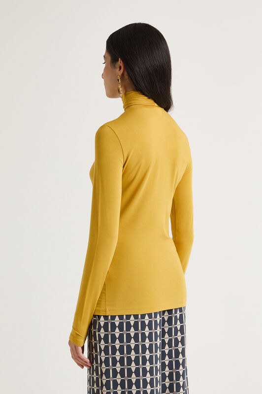 Maliparmi COLOURS OF THE WORLD T-SHIRT Mustard JK026070229