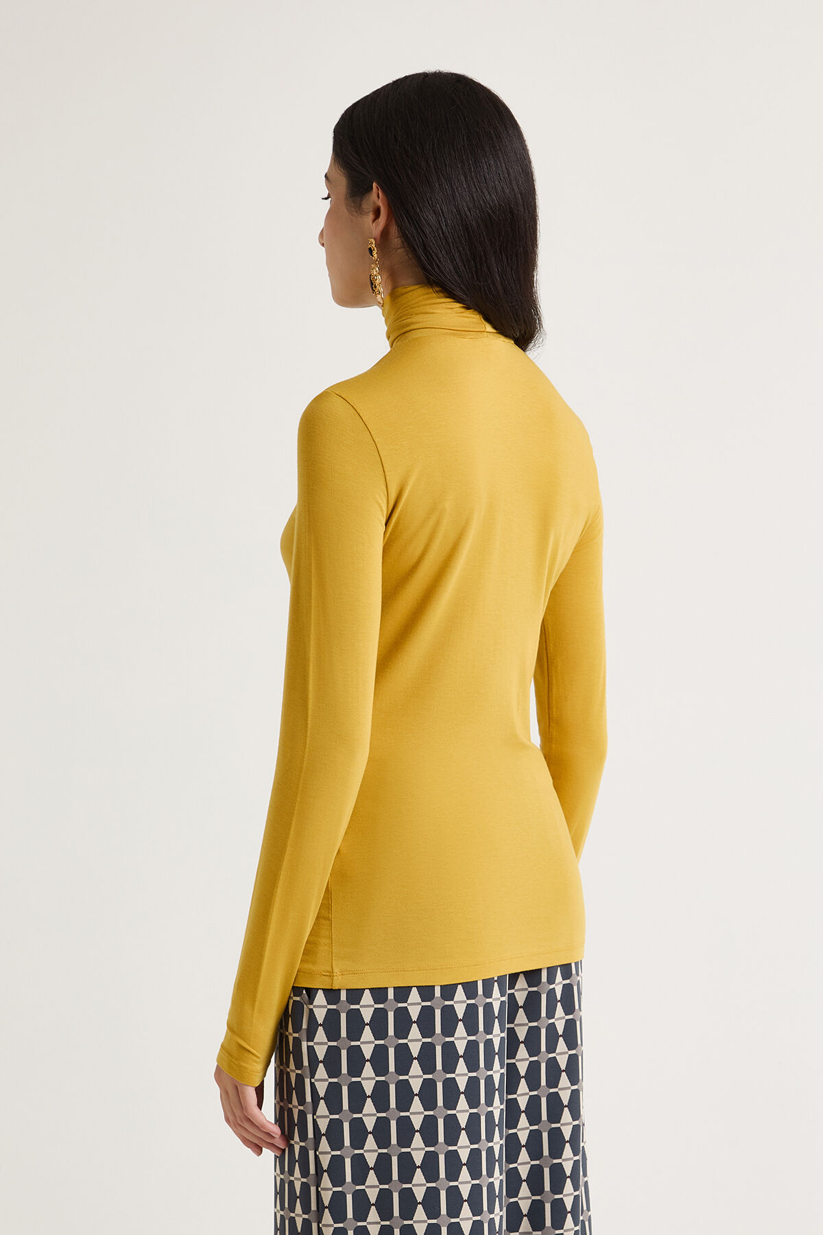 Maliparmi COLOURS OF THE WORLD T-SHIRT Mustard JK026070229