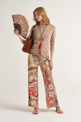 Malìparmi HIPPIE LOTUS TROUSERS Salmon JH400970671