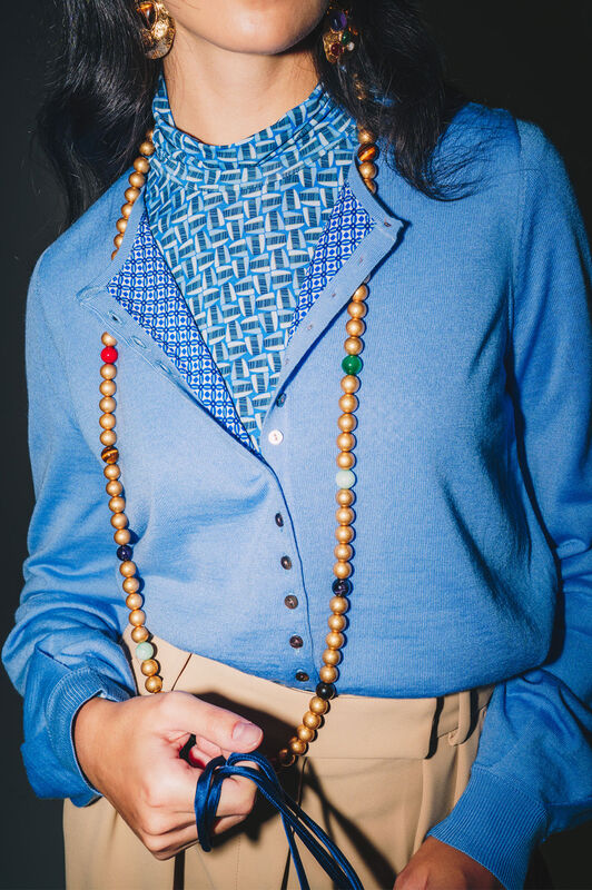 Maliparmi NEW MERINOS BLEND CARDIGAN Cobalt Blue JN369778199