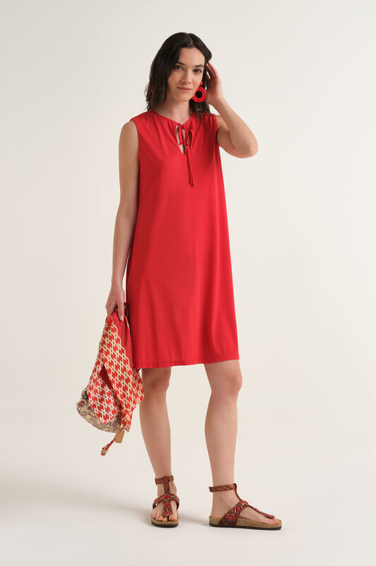 Malìparmi SOFT JERSEY DRESS Red JF671770210