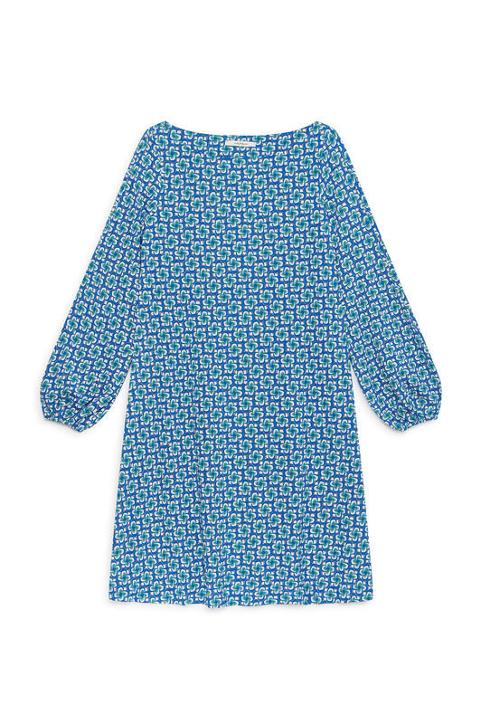 Malìparmi MINI MOULINÉ ROBE Bleu JF668970675