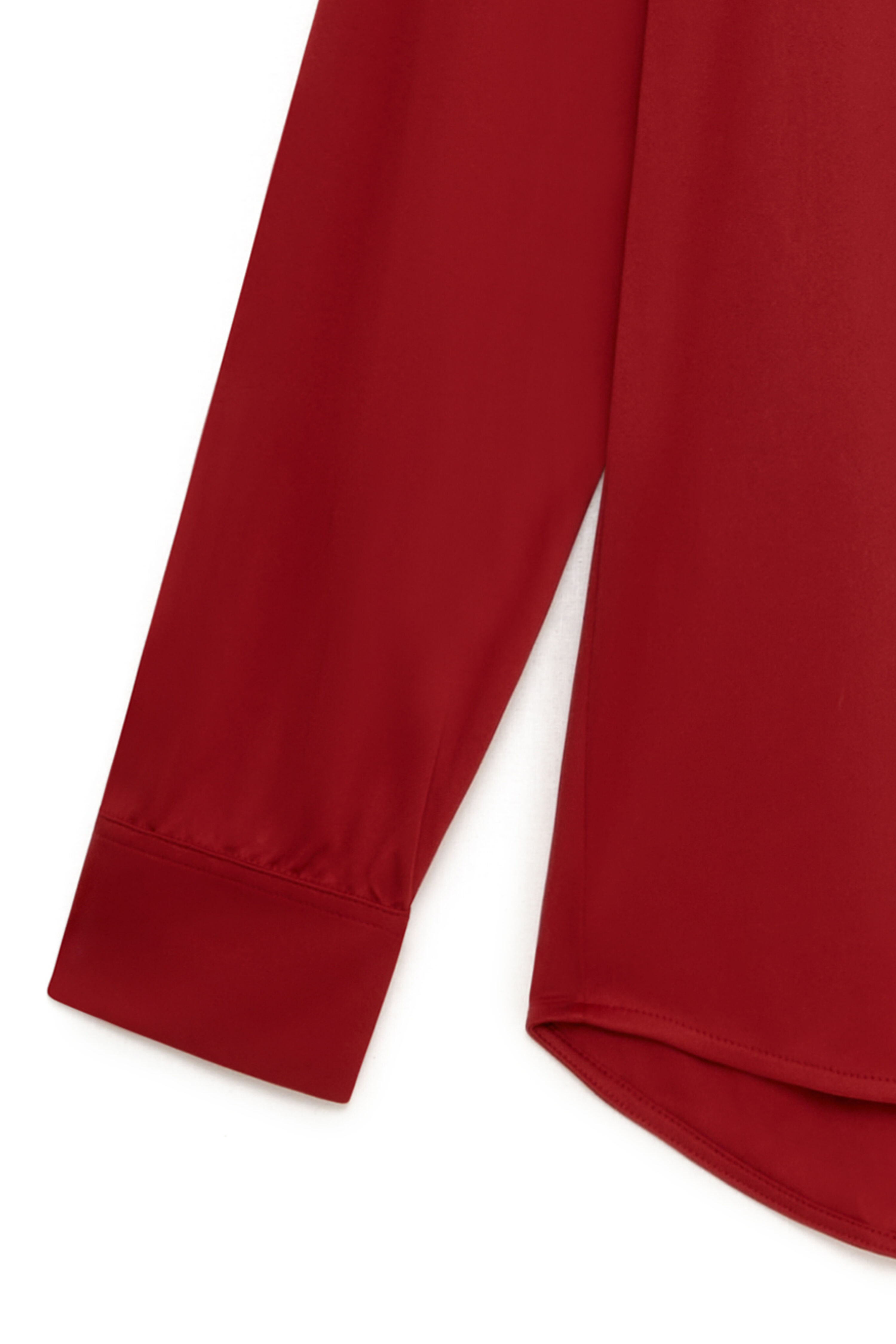 Maliparmi PLANE POLY JERSEY SHIRT Crimson JM556470683