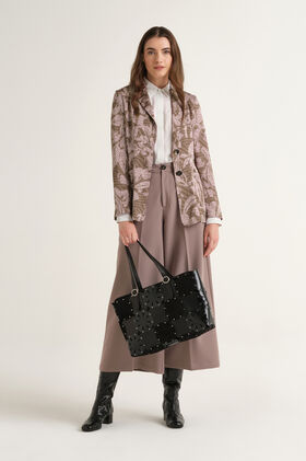 Maliparmi SWEET FOLIAGE BLAZER Pink JD649150688 Maliparmi SWEET FOLIAGE BLAZER Pink JD649150688