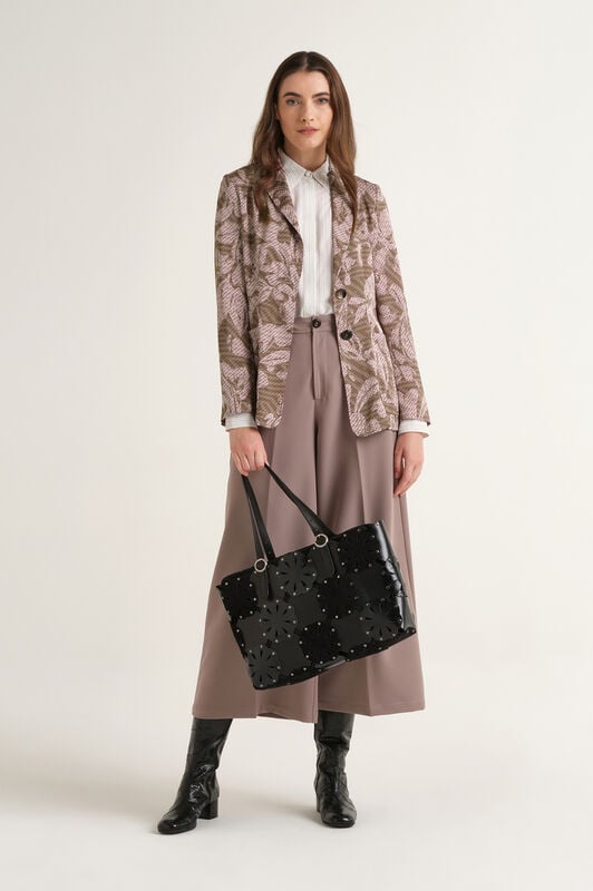 Maliparmi SWEET FOLIAGE BLAZER Pink JD649150688 Maliparmi SWEET FOLIAGE BLAZER Pink JD649150688