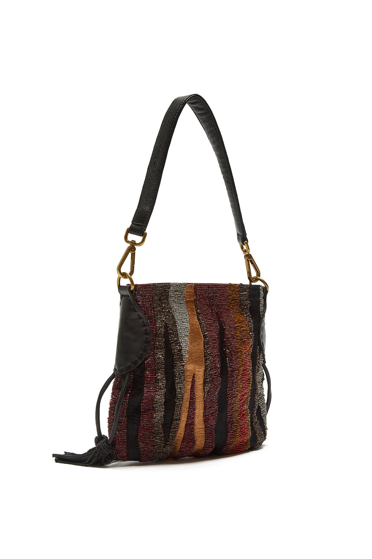 Maliparmi BORSA PICCOLA A SPALLA FLAME EMBROIDERY Multicolor BF000907235 Maliparmi BORSA PICCOLA A SPALLA FLAME EMBROIDERY Multicolor BF000907235