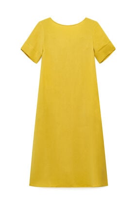 Malìparmi TIMELESS LINEN DRESS Yellow JF670940106