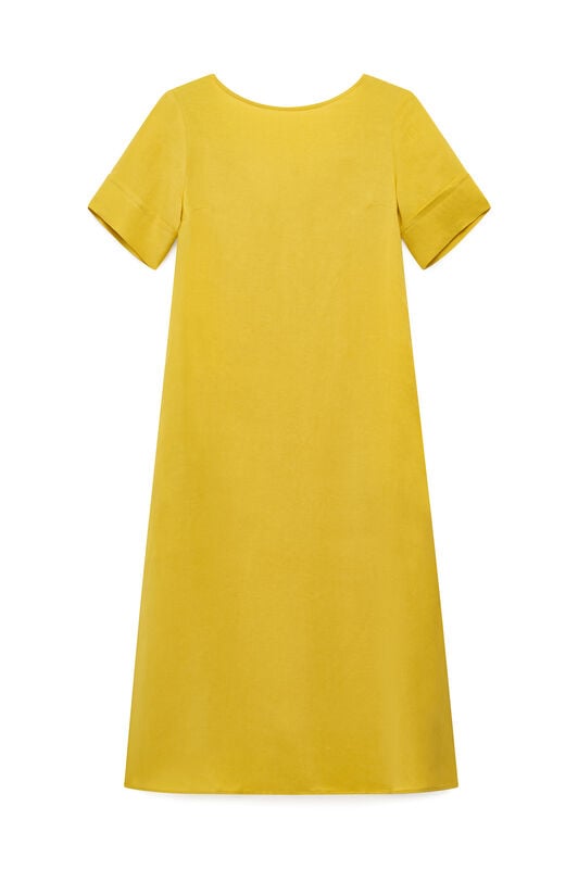 Malìparmi TIMELESS LINEN DRESS Yellow JF670940106