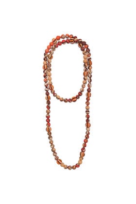 Malìparmi SUNSET PAISLEY NECKLACE Beige TC053292074