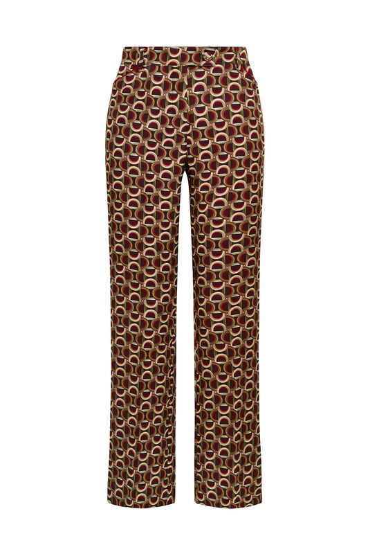 Maliparmi GRAPHIC ORBIT TROUSER Green JH808150687