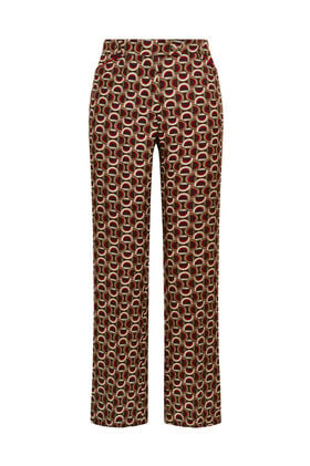 Maliparmi GRAPHIC ORBIT TROUSER Green JH808150687 Maliparmi GRAPHIC ORBIT TROUSER Green JH808150687