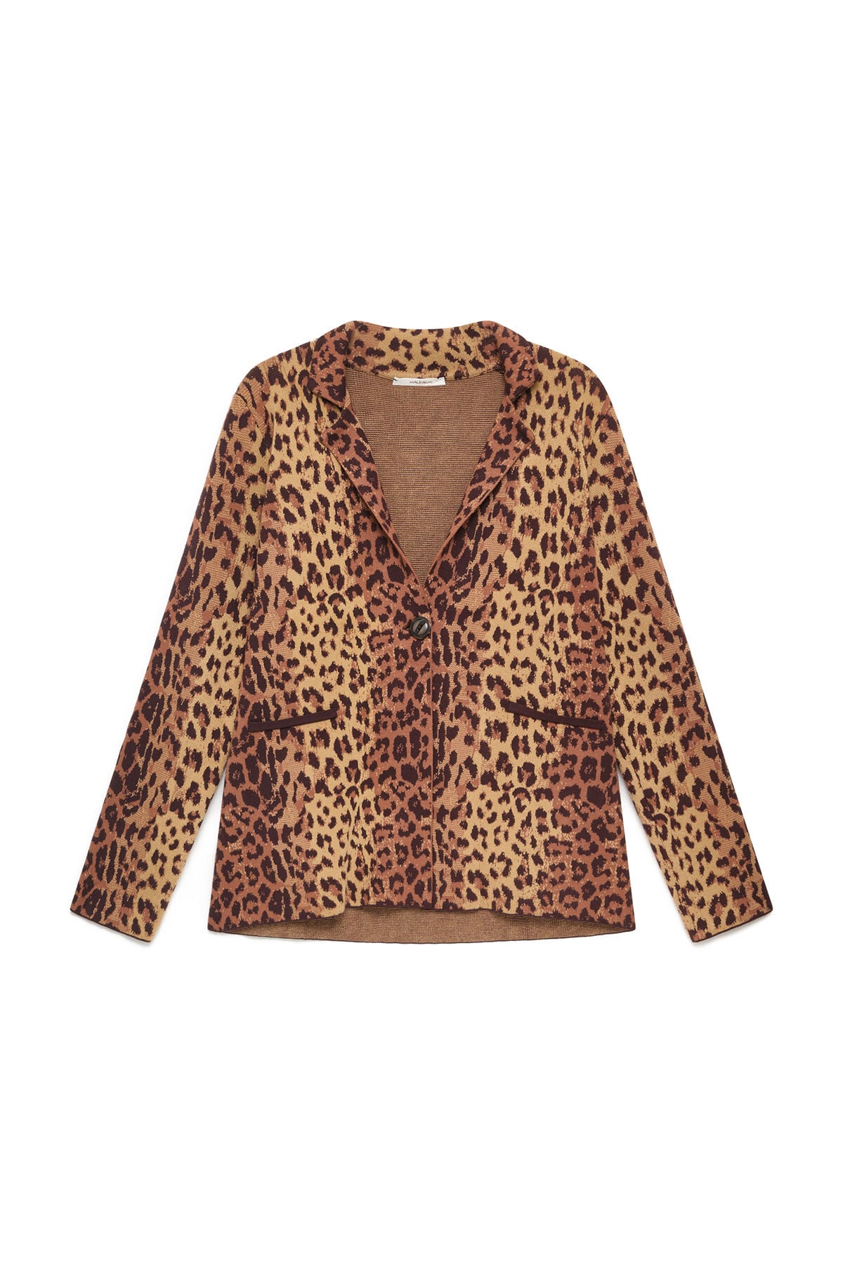 Maliparmi GIACCA JACQUARD COMFORT Marrone JD649678219 Maliparmi GIACCA JACQUARD COMFORT Marrone JD649678219