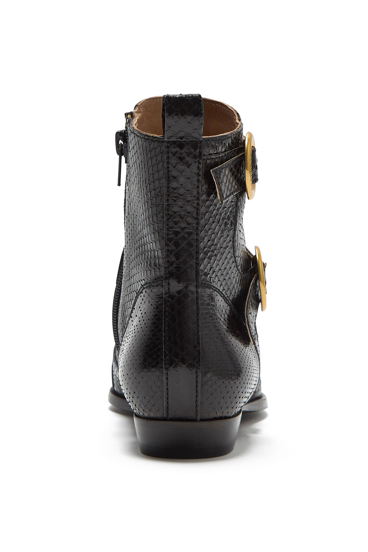 Maliparmi EXOTIC STRIPES ANKLE BOOT Black SY015901556