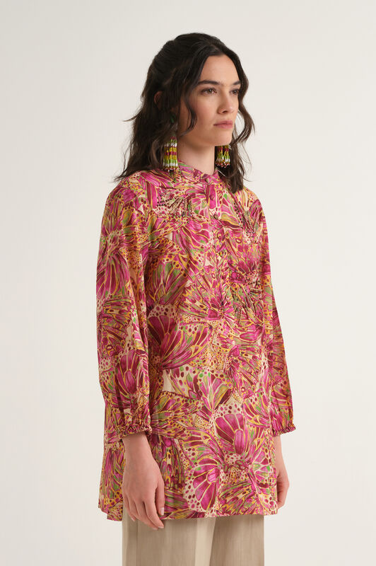 Malìparmi SWEET BUTTERFLY SHIRT Yellow JM557415217