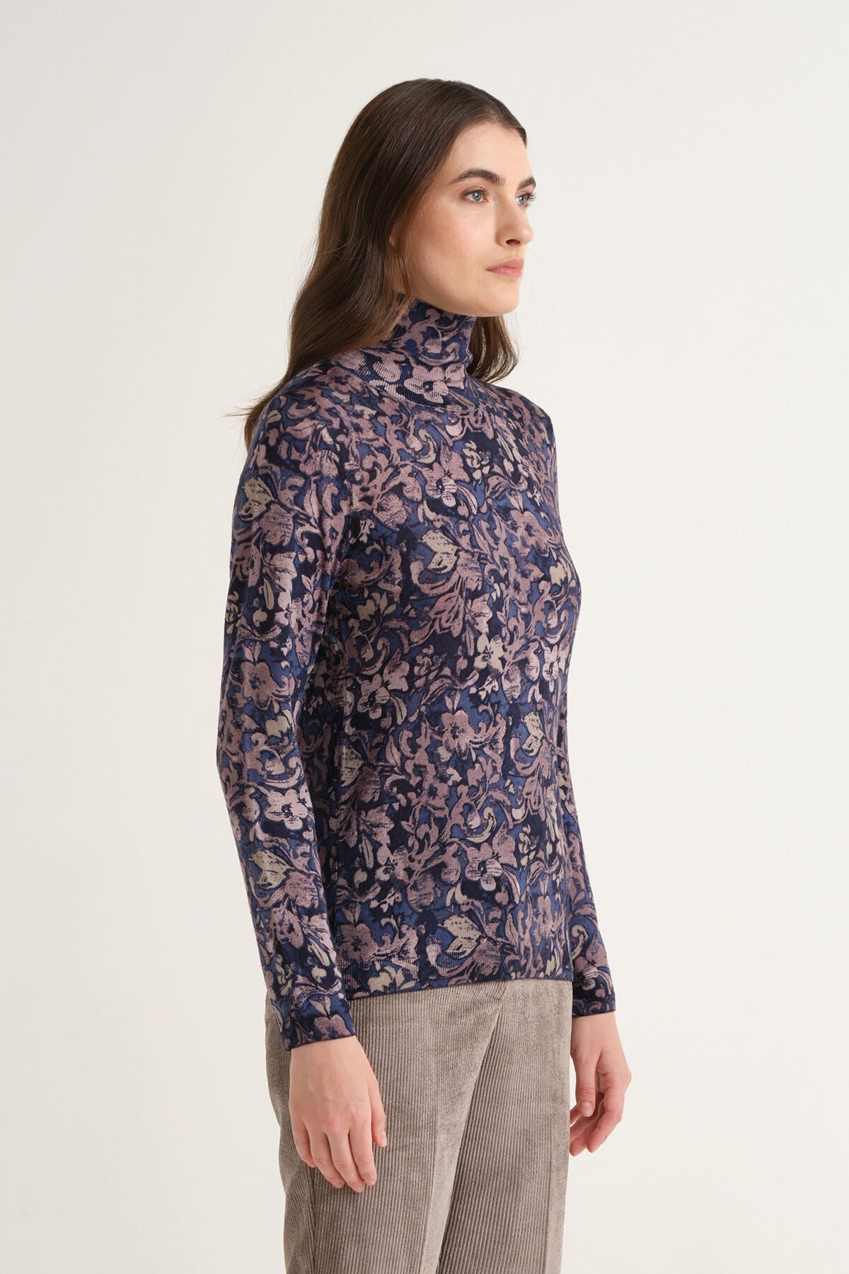 Maliparmi PRINTED KNIT KNIT Blue JQ510478200 Maliparmi PRINTED KNIT KNIT Blue JQ510478200