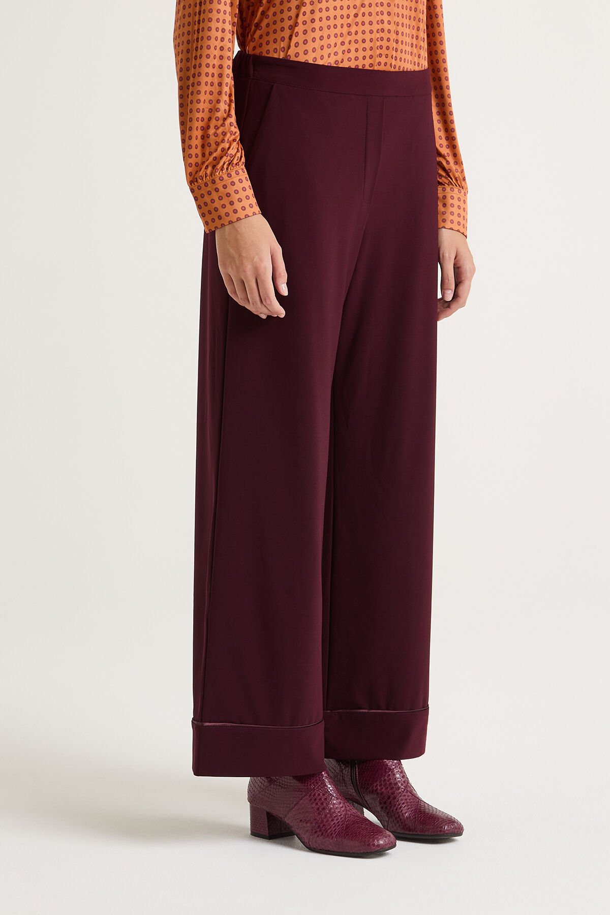 Maliparmi TECNO JERSEY TROUSERS Must JH013470226 Maliparmi TECNO JERSEY TROUSERS Must JH013470226