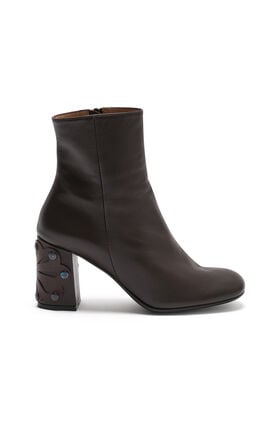 Maliparmi MALI PATCH ANKLE BOOT Brown SY016501576