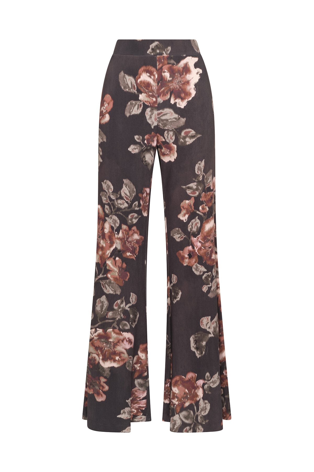 Maliparmi FROSTED BLOSSOM TROUSER Brown JH751570680 Maliparmi FROSTED BLOSSOM TROUSER Brown JH751570680