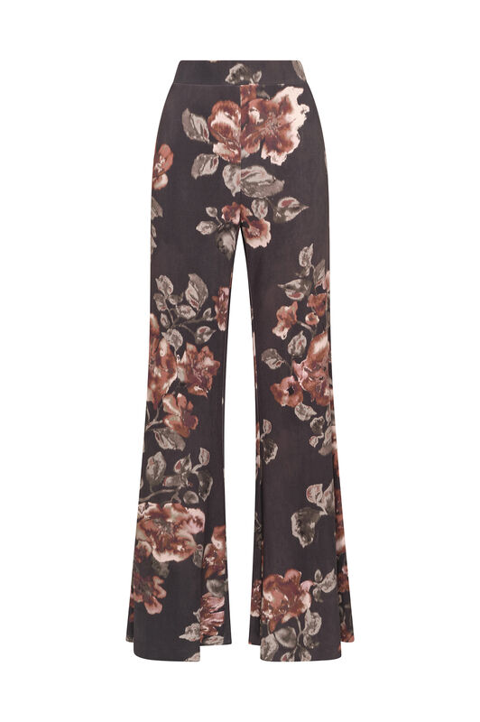 Maliparmi FROSTED BLOSSOM TROUSER Brown JH751570680 Maliparmi FROSTED BLOSSOM TROUSER Brown JH751570680