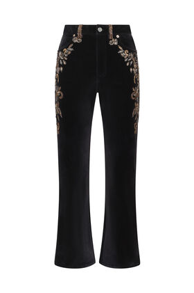 Maliparmi VELVET LUX HOSE Schwarz JH808861059