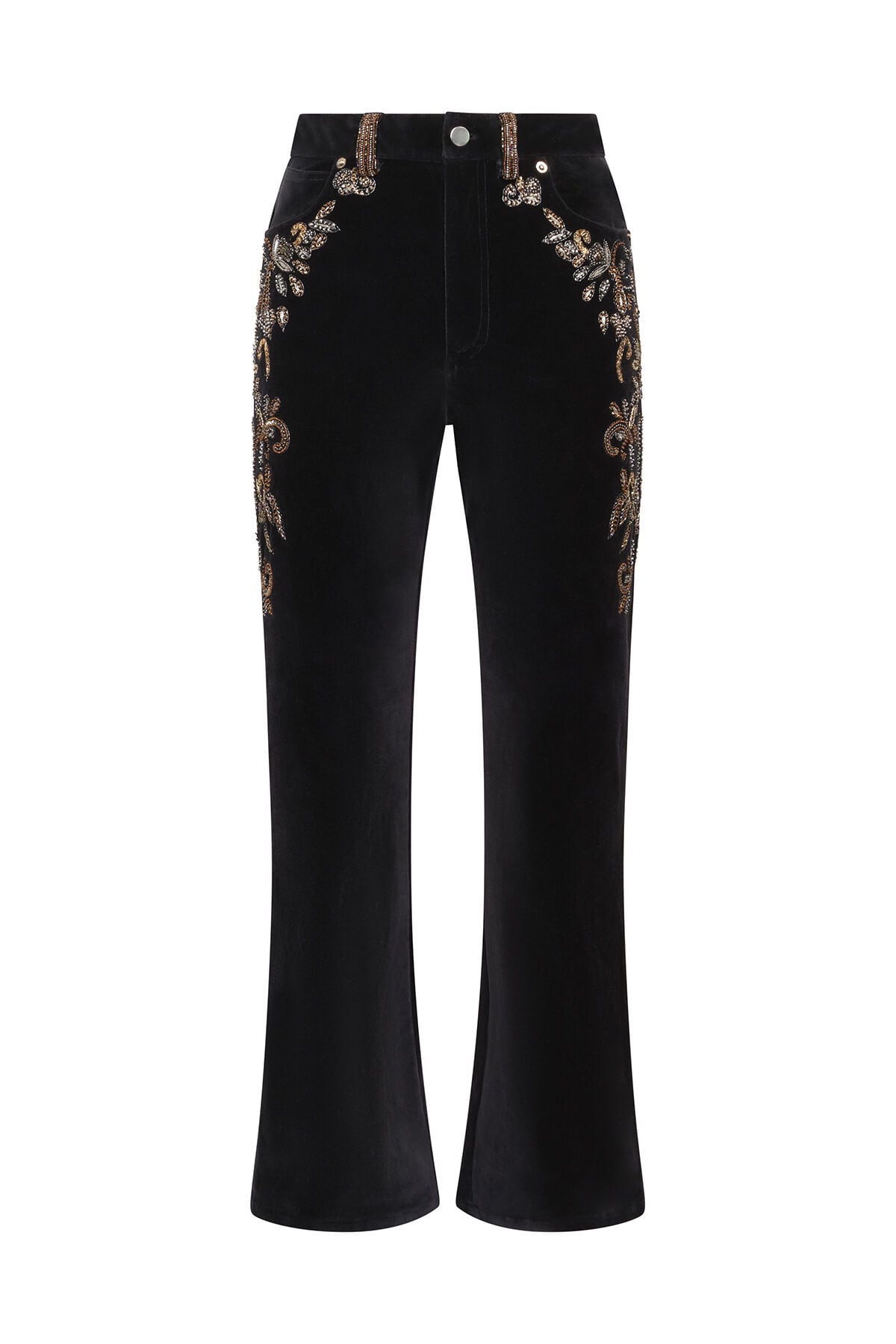 Maliparmi VELVET LUX HOSE Schwarz JH808861059 Maliparmi VELVET LUX HOSE Schwarz JH808861059