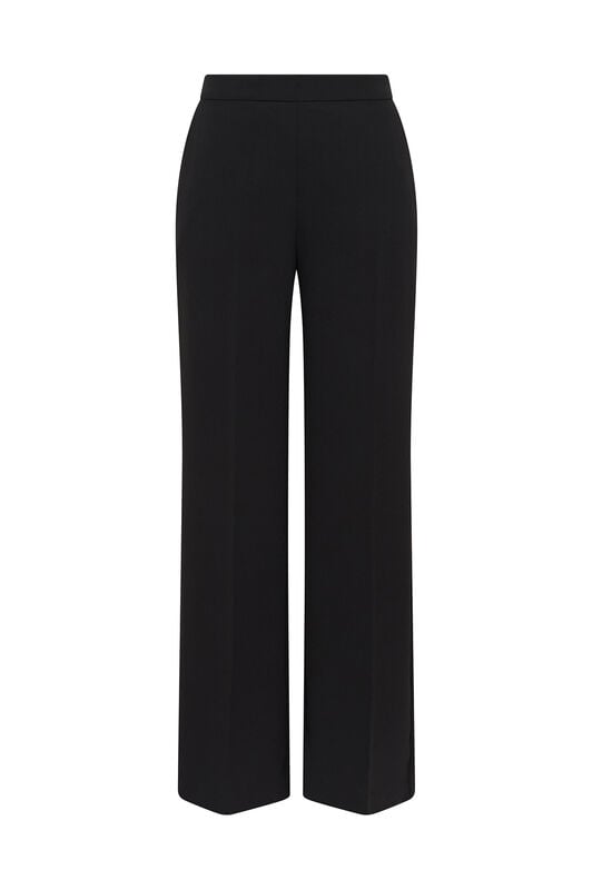 Maliparmi SABLÈ CREPE TROUSERS Black JH757950166 Maliparmi SABLÈ CREPE TROUSERS Black JH757950166