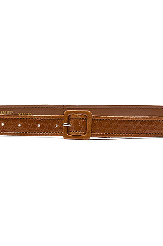 Maliparmi EXOTIC STRIPES BELT Amber CA005701556