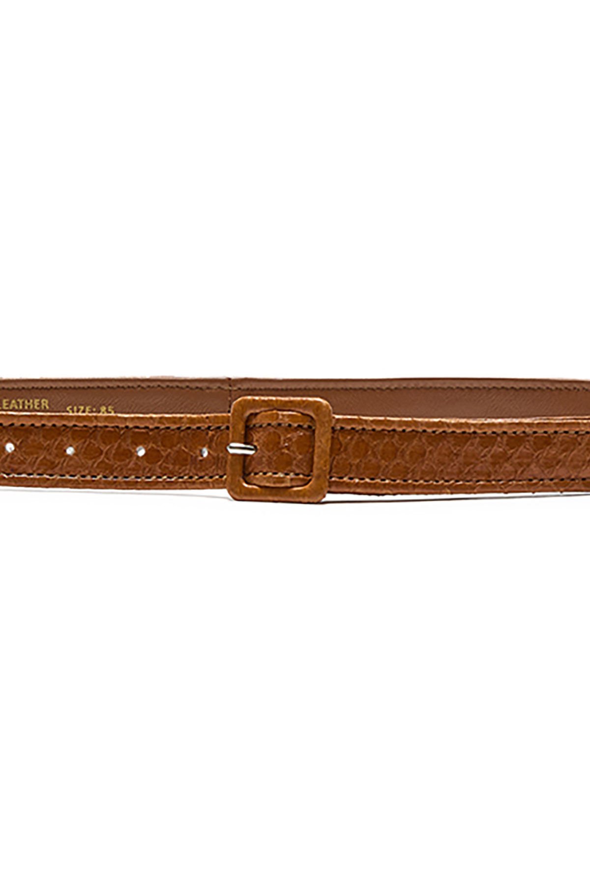 Maliparmi EXOTIC STRIPES BELT Amber CA005701556