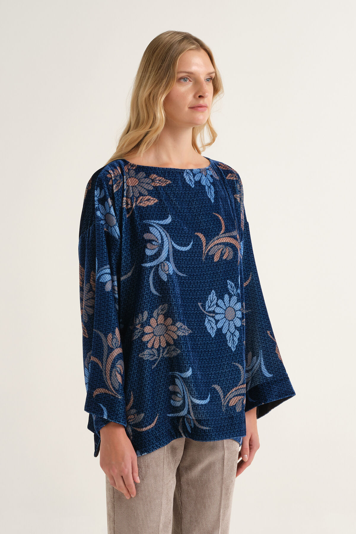 Maliparmi COLLECTION PRINT SHIRT Blue JM559461058 Maliparmi COLLECTION PRINT SHIRT Blue JM559461058